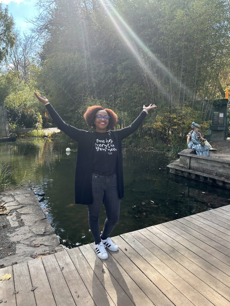 This was taken at Grounds for Sculpture in NJ. This visit was a Mental Health Day for me and a real estate friend!