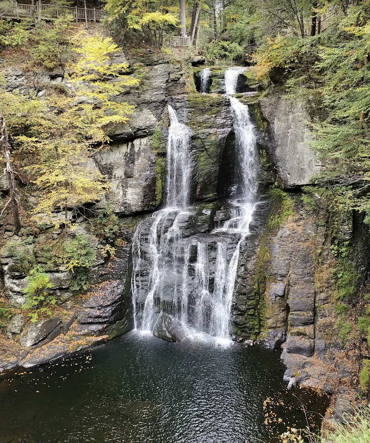 Pennsylvania water falls - Bushkill